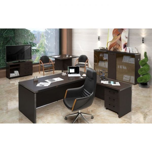 Стол руководителя TORR TCT 2220L, венге магия