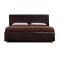 Кровать «Космопорт» без ПМ, 140х200 см, встроенное основание, цвет коричневый