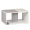 Стол журнальный Честер, 700х500х350,  Бетон/Белый