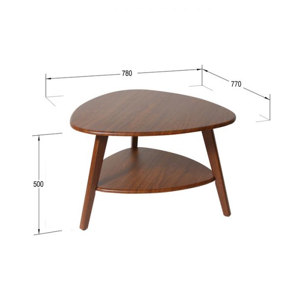 Стол журнальный «Бруклин», 770 ? 780 ? 500 мм, цвет белый