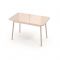 Стол раздвижной SUPER, 1150 (1450) ? 700 ? 720 мм, цвет бежевый / ножки В1 бежевые