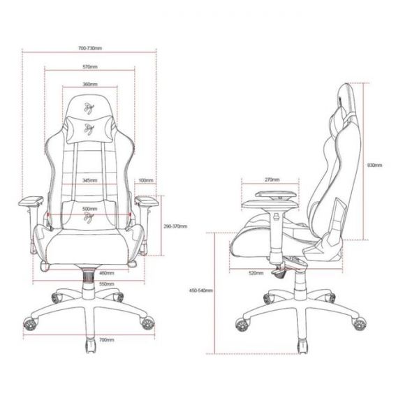 Кресло игровое Arozzi Verona Signature Soft Fabric - Blue Logo