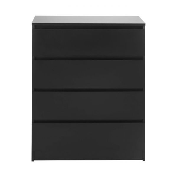 Комод с 4-мя ящиками Бетти, 800х420х1000, Черный