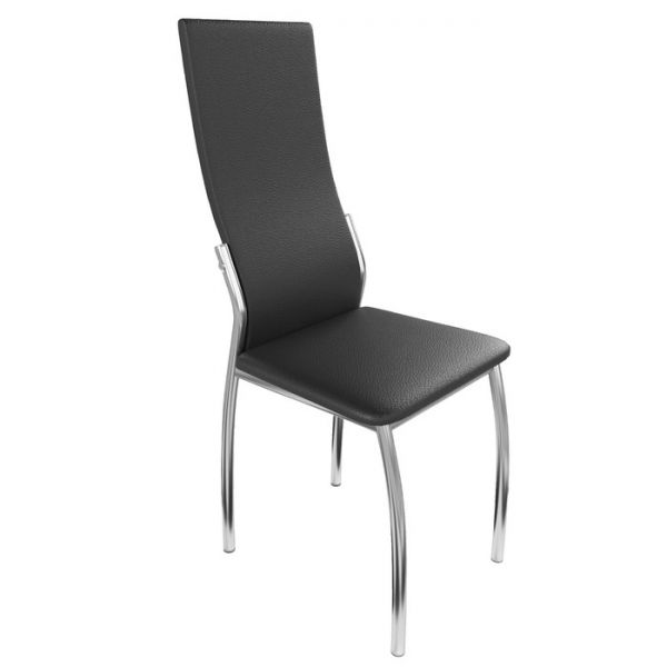 Стул «Фьюжн», хром, цвет рубин