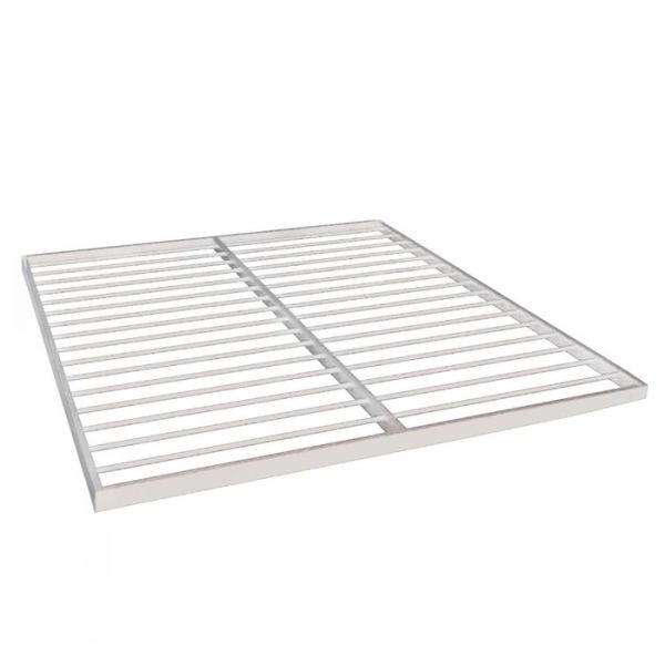 Кровать «Надежда Плюс», 1200 ? 2000 мм, металл, цвет белый