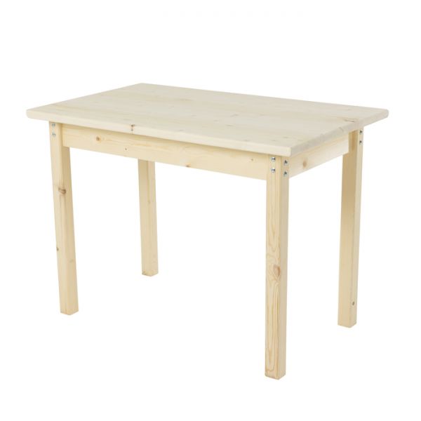 Стол со столешницей «Микки», 1000 ? 600 ? 800 мм, столешница 28 мм, цвет сосна