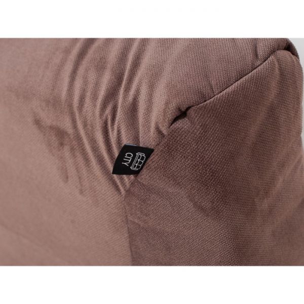 Прямой диван «Осло», механизм книжка, велюр, цвет серый