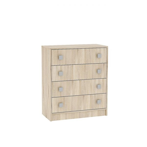 Комод Глория 2, 753х360х886, Дуб сонома