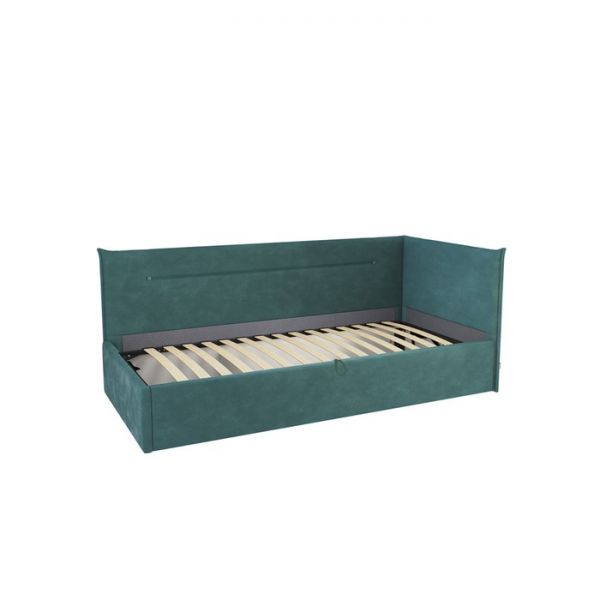 Тахта с орт. основанием + ПМ Альба 900х2000 сосна (велюр)