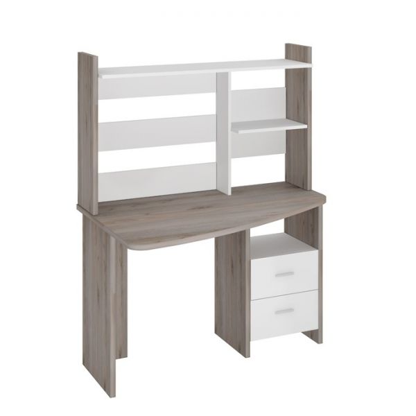 Компьютерный стол, 1200 ? 690 ? 1520 мм, левый угол, цвет белый жемчуг