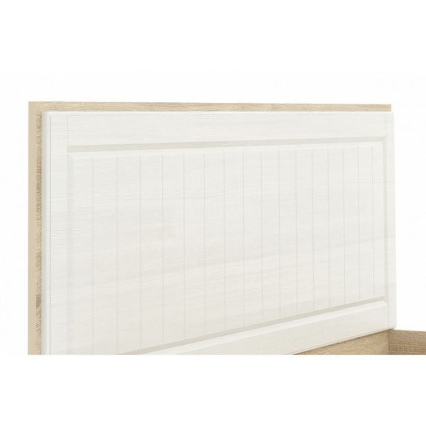 Кровать Оливия НМ 040.34-02 Х, 1200х2000, Белое дерево/Дуб Сонома