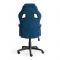 Кресло DRIVER флок/ткань синий/серый 32/12
