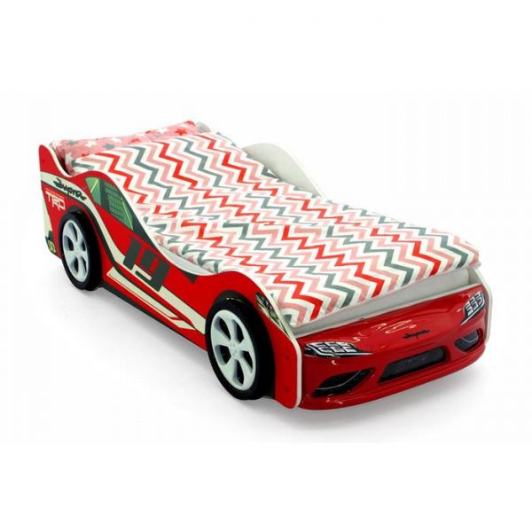 Кровать-машина Бельмарко «Супра красная»