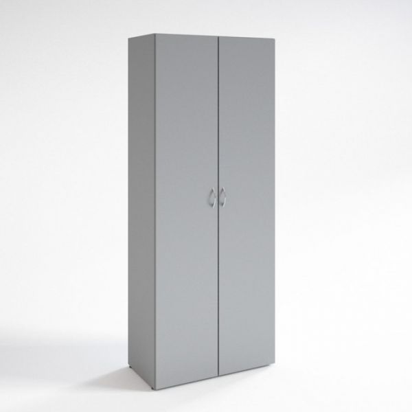 Шкаф универсальный НШ-20, 760 ? 600 ? 1890 мм, белый шагр