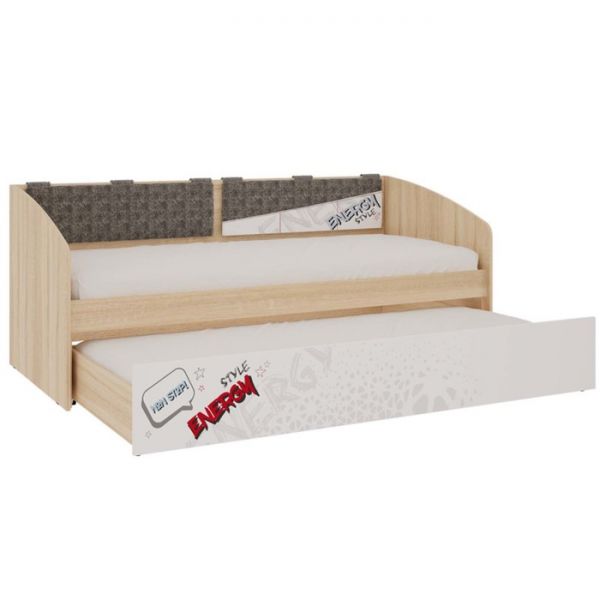 Софа Энерджи, 2042х865х783, Дуб сонома/Белый