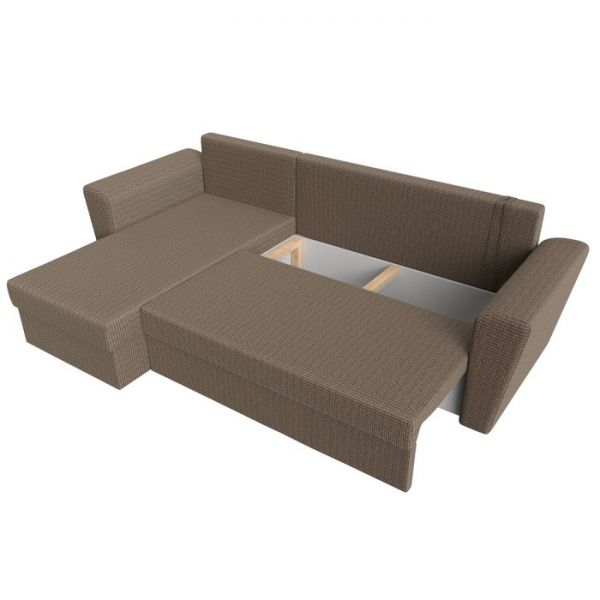 Угловой диван «Амстердам лайт», еврокнижка, правый угол, цвет корфу 03