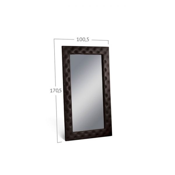 Зеркало «Алеро», большое, 1005 ? 1705 мм, цвет взбитые сливки