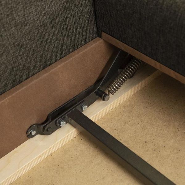 Диван "Матис" c подлокотниками, ткань рогожка Melange