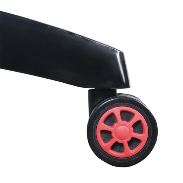 Кресло игровое BRABIX "GT Carbon GM-120", две подушки, экокожа, черное/красное, 531931   544849