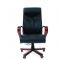Кресло руководителя Chairman 420 WD натуральная кожа черная