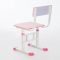 Растущая парта со стулом T22, розовая, ростовая группа №3-4