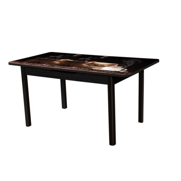 Стол "Люкс" раздвижной, 1200(1520)х800 мм, стекло, автоматический подъем, 245224078