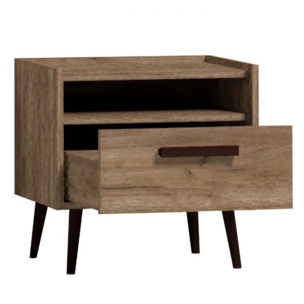 Тумба прикроватная Nature 41, 484 ? 358 ? 475 мм, цвет гаскон пайн