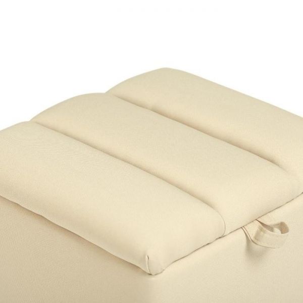 Пуф Осло мини 400х400х410 Рогожка CREAM