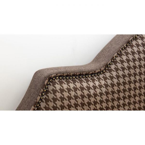 Кровать Фаина, 1600х2000, ортопедическое осн+ПМ, Коричневый