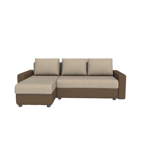 Диван "Оскар угловой М2+М4П1" ППУ, ткань мустанг 34