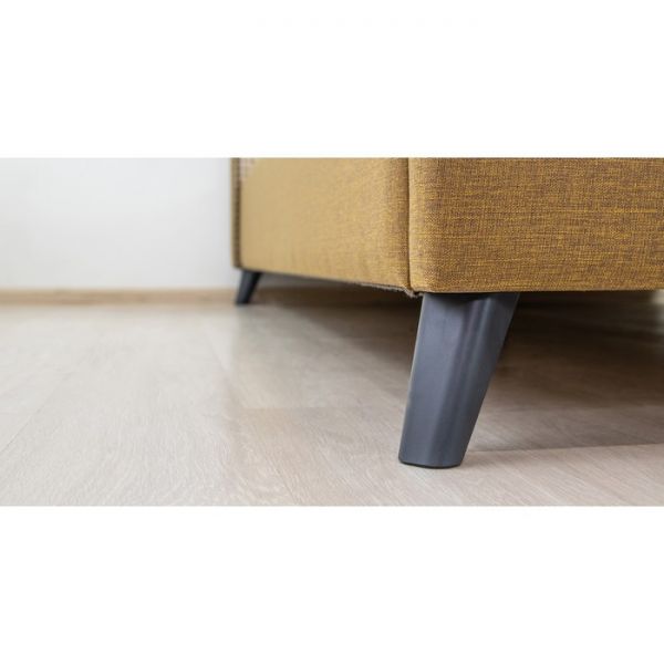 Кровать Фаина, 1800х2000, ортопедическое осн+ПМ, Труссарди/Горчичный Ролан