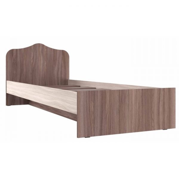 Кровать Кр-2 800 770х840х2030 Ясень Шимо светлый/темный