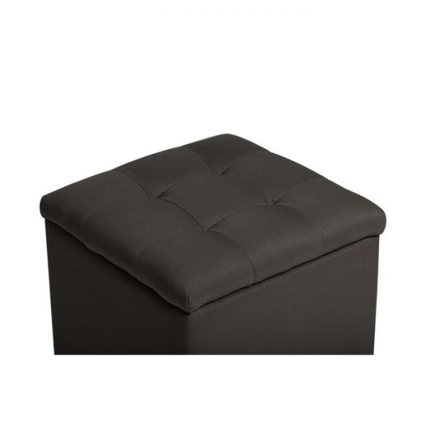 Пуф Бриг 400х400х430 Рогожка GRAFIT