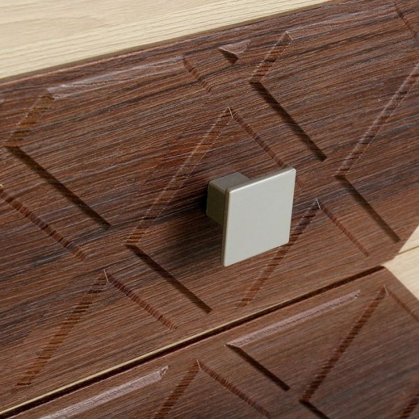 Тумба прикроватная Николь 400х390х470 Ясень шимо светлый/Лиственница темная