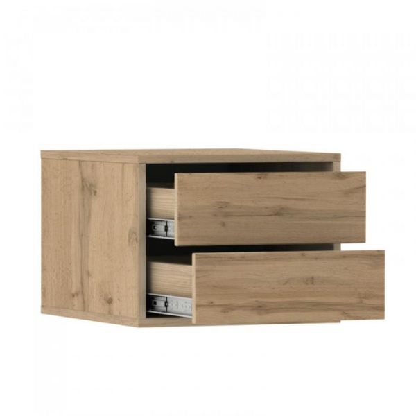 Блок ящиков для шкафов-купе 1000 ? 600 мм и 1500 ? 600 мм, цвет дуб крафт