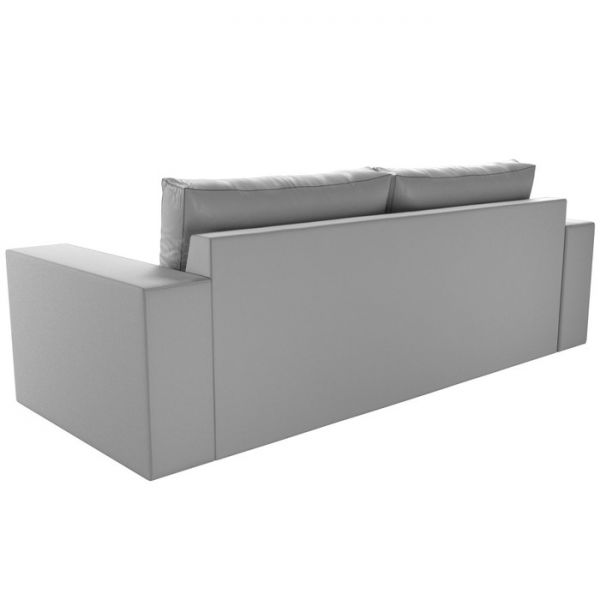 Прямой диван «Исланд», экокожа, цвет бежевый