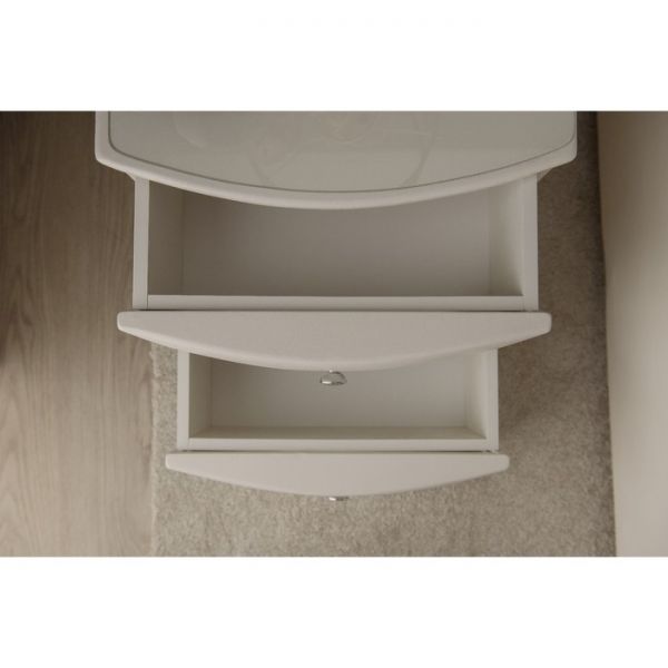 Тумба «Люнетта», 2 ящика, 500 ? 450 ? 450 мм, цвет взбитые сливки