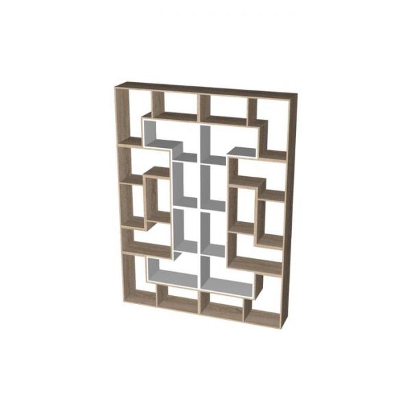 Стеллаж 4, 1800 ? 300 ? 2400 мм, цвет белый