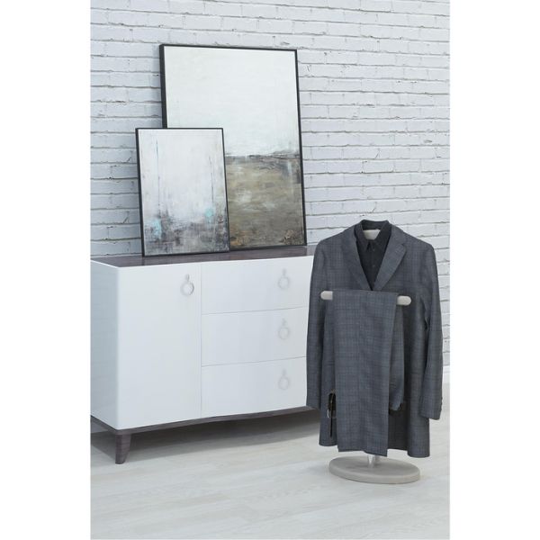 Вешалка «Напольная», 500 ? 280 ? 1050 мм, цвет дуб белёный