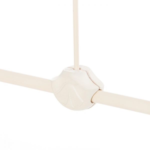 Кровать CANZONA Wood slat base  140х200 см, Белый