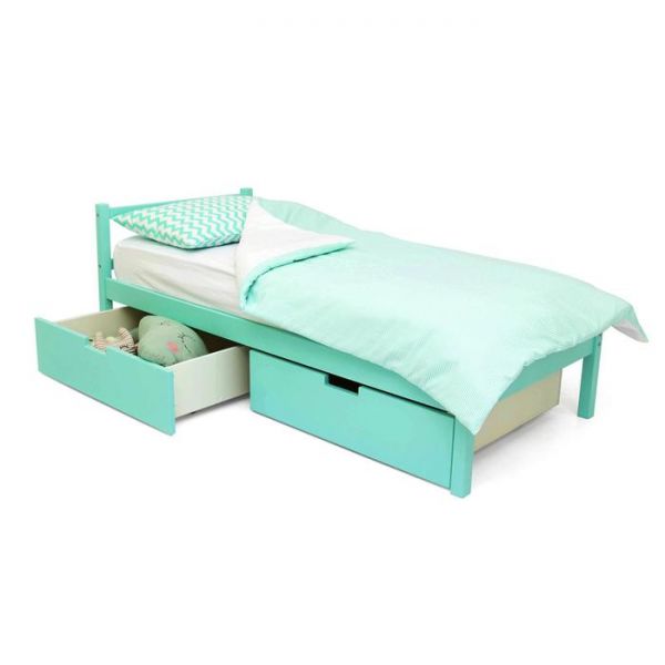 Детская кровать "Svogen classic мятный"