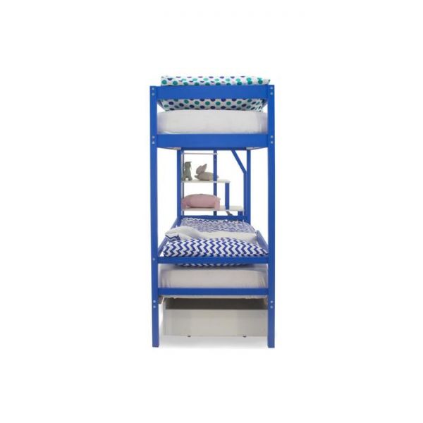 Детская двухъярусная кровать Бельмарко Svogen синий