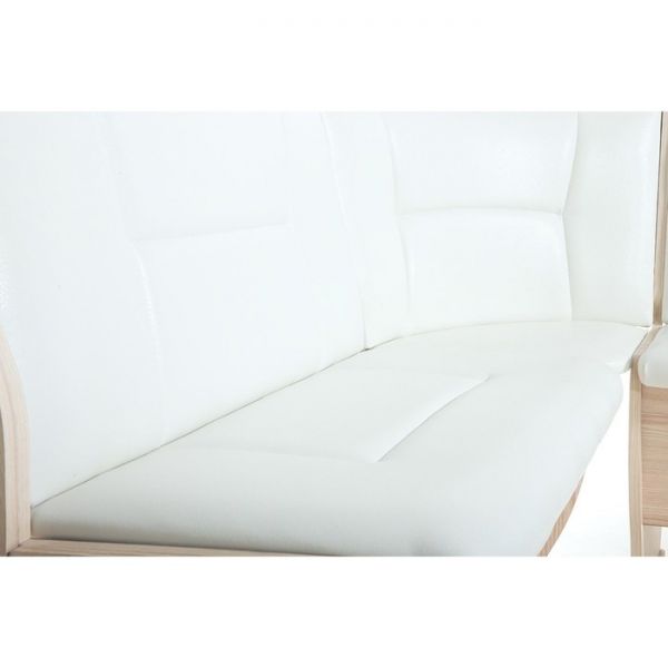 Кухонный уголок Орхидея  1500х1100х840 Ясень шимо светлый/Милк