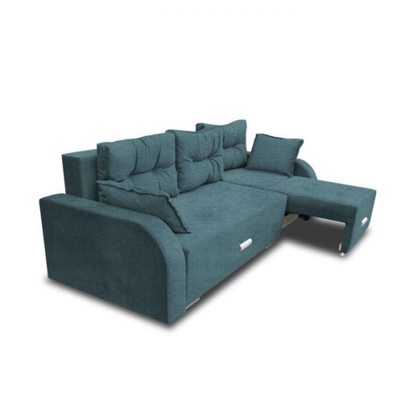 Диван трансформер «Милан», с выдвижным углом, пантограф, рогожка, цвет savana plus beige