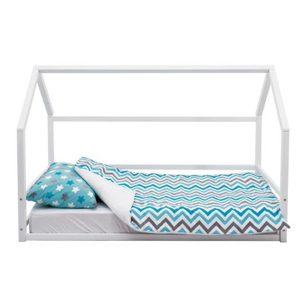 Детская кровать-домик Монтессори Бельмарко Svogen белый