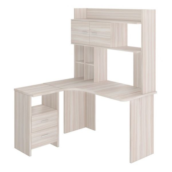 Компьютерный стол, 1300 ? 1200 ? 1785 мм, левый угол, цвет карамель