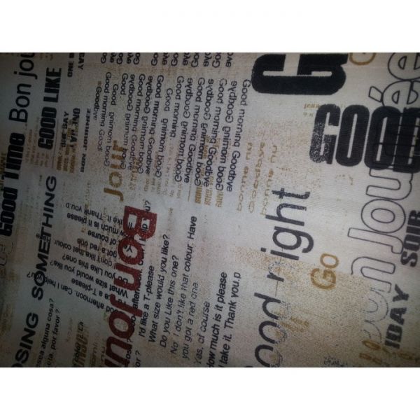 Кровать Карамель 75, 2126х834х1674, Шимо светлый/Шимо темный/Газета на белом фоне