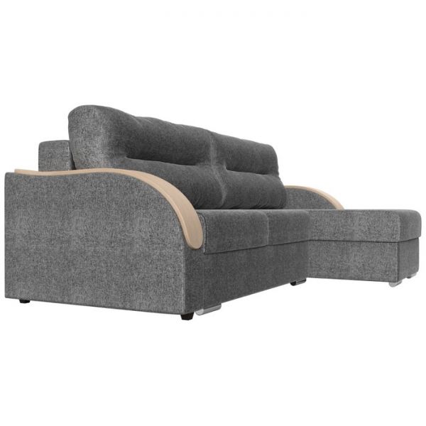 Угловой диван «Дарси», механизм еврокнижка, рогожка, цвет корфу 02